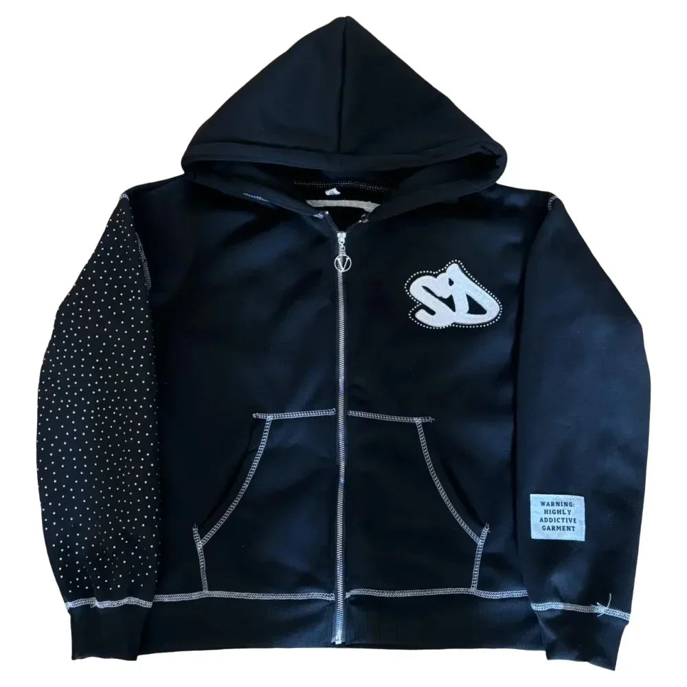 GearUp Y2K Pump Cover – Oversized Zip-Up Hoodie Unisex