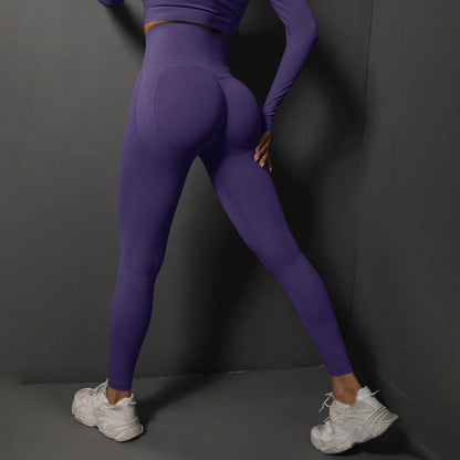 GearUp Cloud Hide Seamless Leggings – High-Waisted Women’s Yoga & Gym Pants