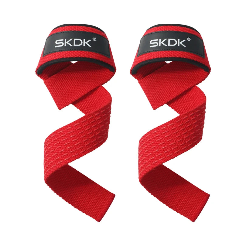 GearUp Weightlifting Straps – 1 Pair Anti-Slip Silicone Wrist Support for Strength Training