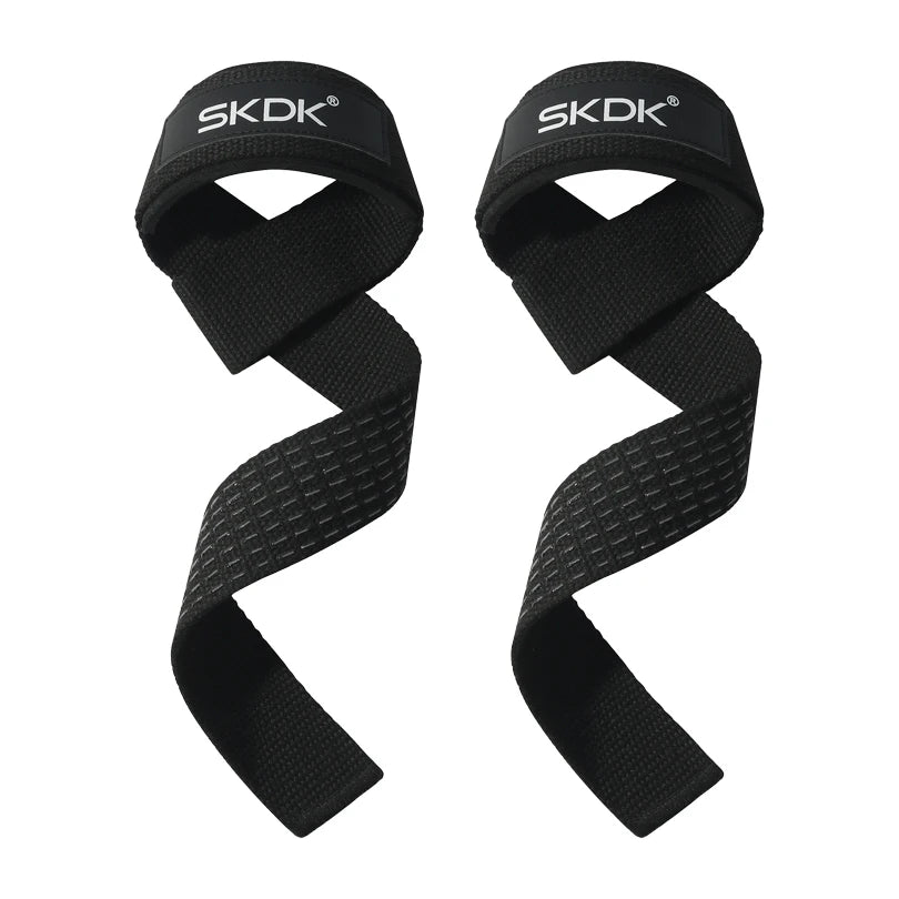 GearUp Weightlifting Straps – 1 Pair Anti-Slip Silicone Wrist Support for Strength Training