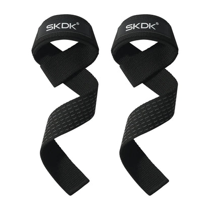 GearUp Weightlifting Straps – 1 Pair Anti-Slip Silicone Wrist Support for Strength Training